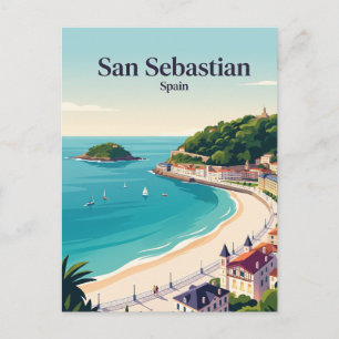 Carte Postale Saint-Sébastien Espagne