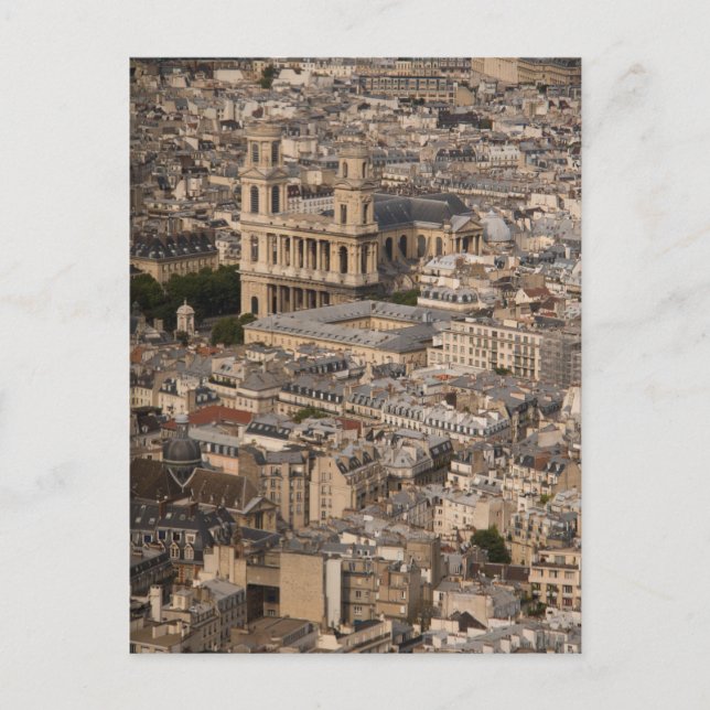 Carte Postale Saint-Sulpice : le joyau baroque majestueux de Par (Devant)