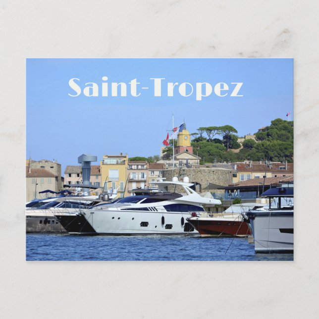 Carte Postale Saint-Tropez (Devant)