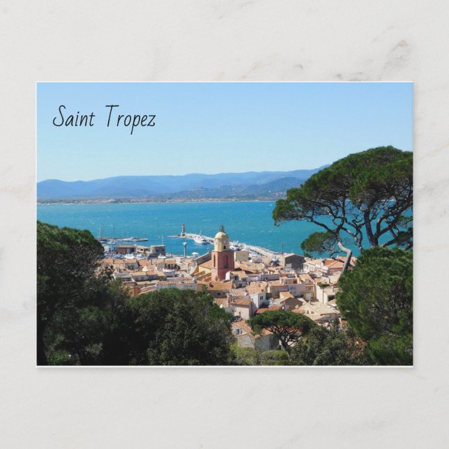 Carte Postale Saint Tropez (Devant)
