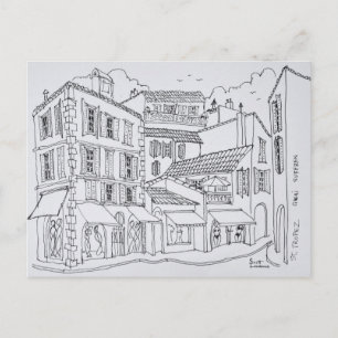 Carte Postale Saint-Tropez Shopping   Côte d'Azur, France