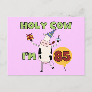 Carte Postale Saint Vache J'ai 85 Tshirts et cadeaux d'anniversa