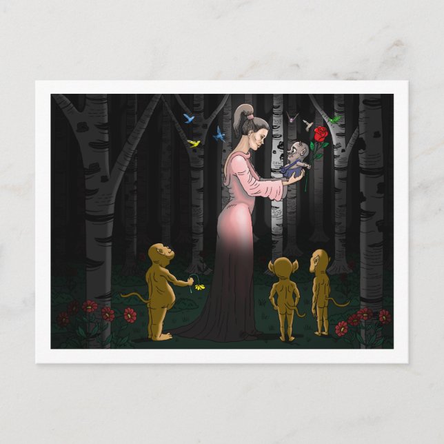 Carte Postale Saint Valentin (Devant)