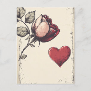 Carte Postale Saint Valentin