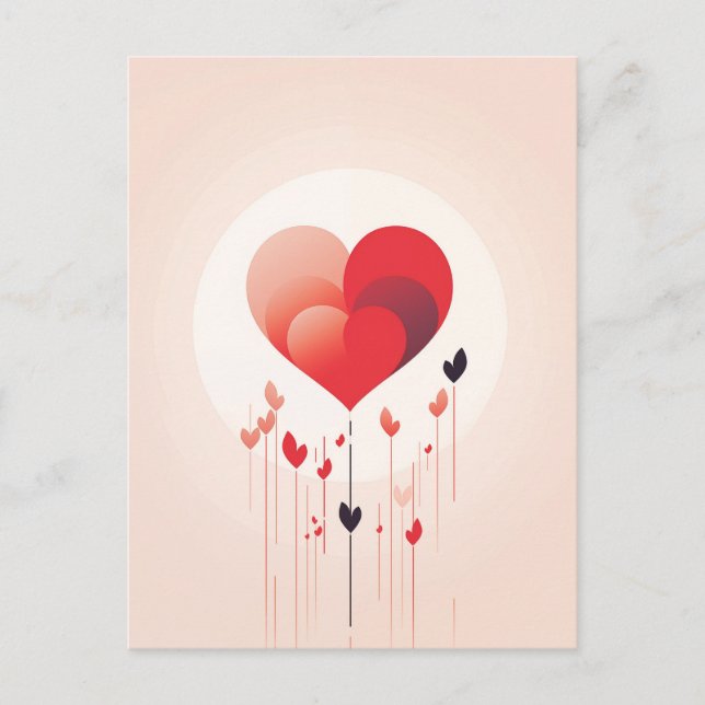 Carte Postale Saint Valentin (Devant)