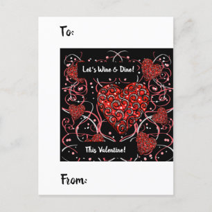 CARTE POSTALE SAINT-VALENTIN