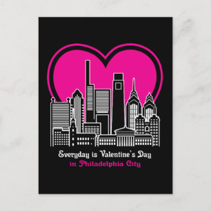 Carte Postale Saint Valentin à Philadelphie