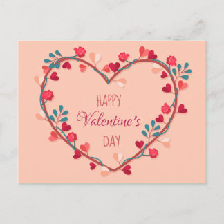 Carte postale Saint Valentin - HVD