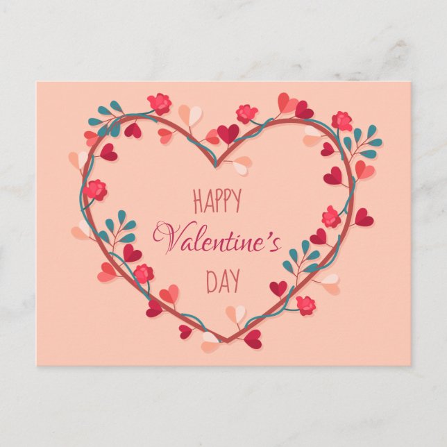 Carte postale Saint Valentin - HVD (Devant)