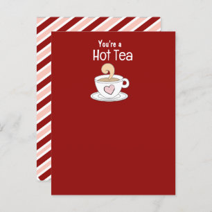 Carte Postale Saint Valentin Tea Party Favoriser