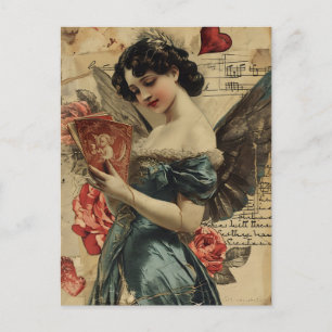 Carte Postale Saint-Valentin vintage