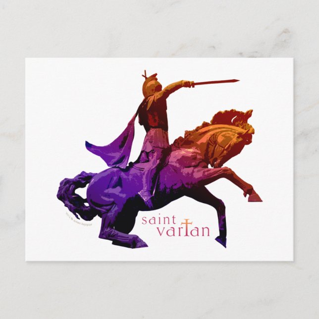 Carte Postale Saint Vartan (Devant)