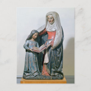 Carte Postale Sainte-Anne et la Vierge, 1500-30