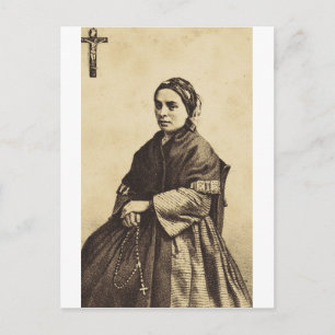 Carte Postale Sainte Bernadette Soubirous Beaux-Arts
