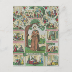 Carte Postale Sainte Brigitte d'Irlande