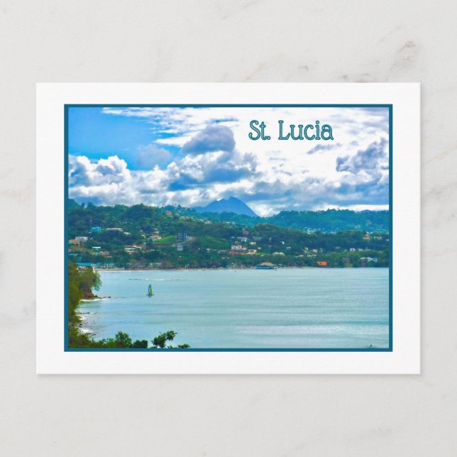Carte Postale Sainte-Lucie (Devant)