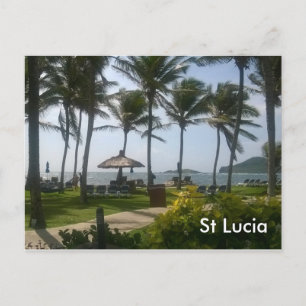 Carte Postale Sainte-Lucie