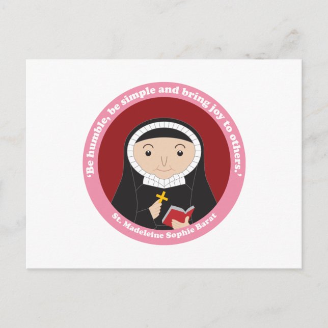 Carte Postale Sainte-Madeleine Sophie Barat (Devant)