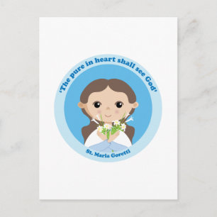 Carte Postale Sainte-Maria Goretti