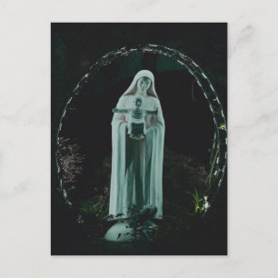 Carte Postale Sainte Mère Marie et Bébé Jésus chrétien