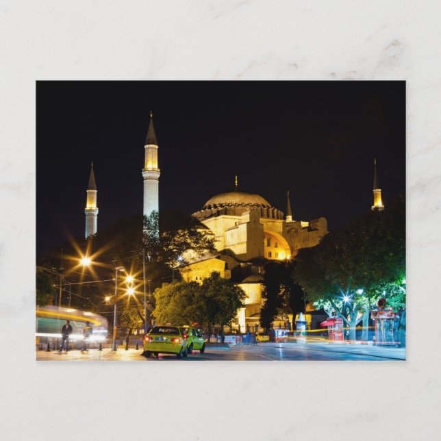 Carte Postale Sainte-Sophie Istanbul (Devant)