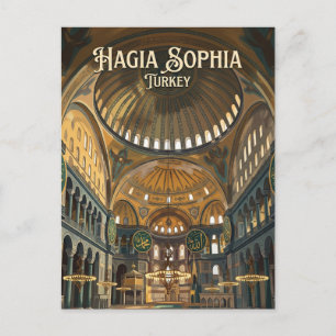 Carte Postale Sainte-Sophie Turquie