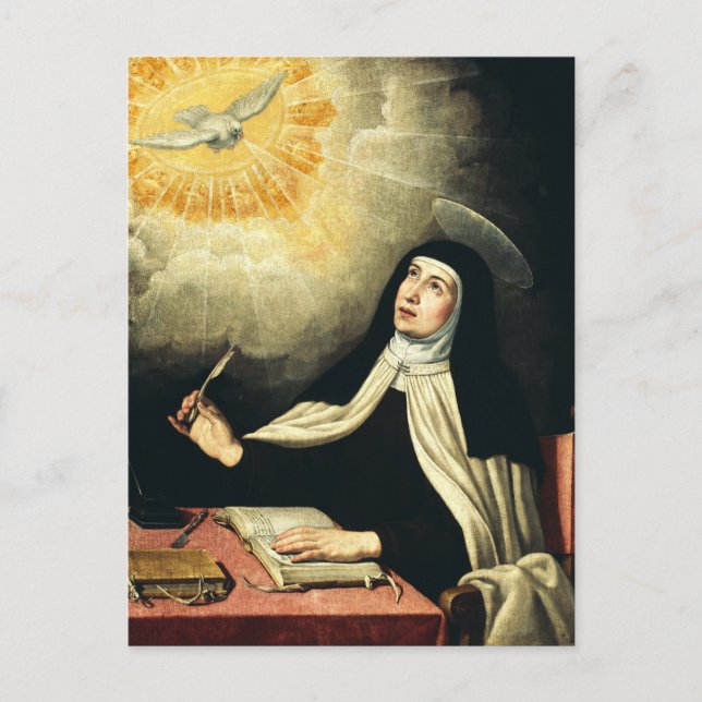 Carte Postale Sainte Thérèse d'Avila (Devant)
