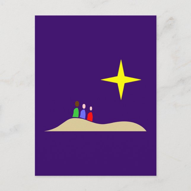 Carte Postale Saints Trois Rois de la Three Wise (Devant)