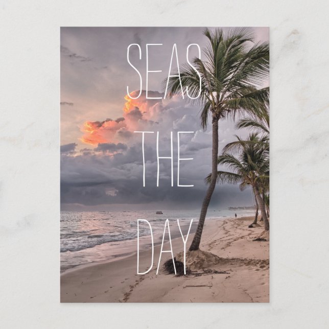 Carte Postale Saisir Le Jour (Devant)