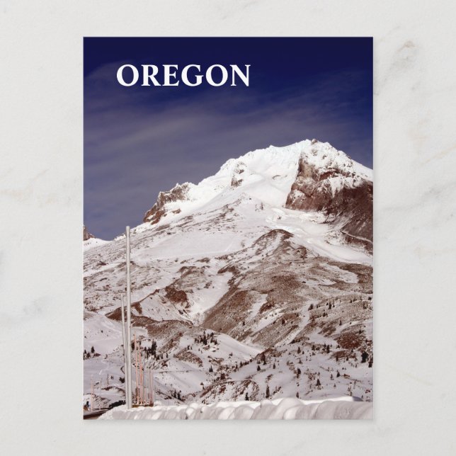 Carte Postale Saison de ski (Devant)