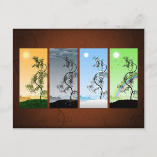 Carte Postale Saisons