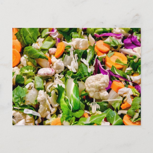 Carte Postale Salade mixte (Devant)