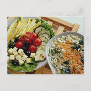 Carte Postale Salades en plein air