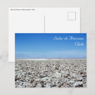 Carte Postale Salar de Atacama - Désert d'Atacama, Chili