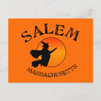 Carte Postale Salem MA Witch