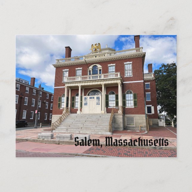 Carte Postale Salem Massachusetts (Devant)