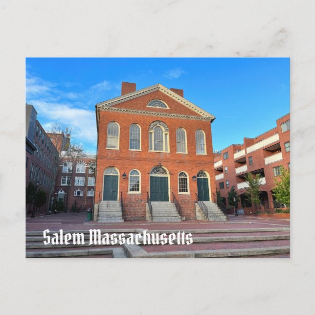 Carte Postale Salem Massachusetts (Devant)