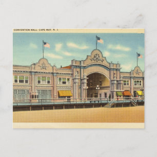 Carte Postale Salle de convention, Cape May, New Jersey