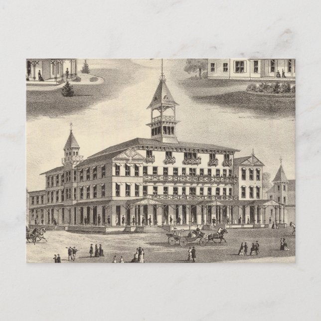 Carte Postale Salle de sport & Cottages (Devant)