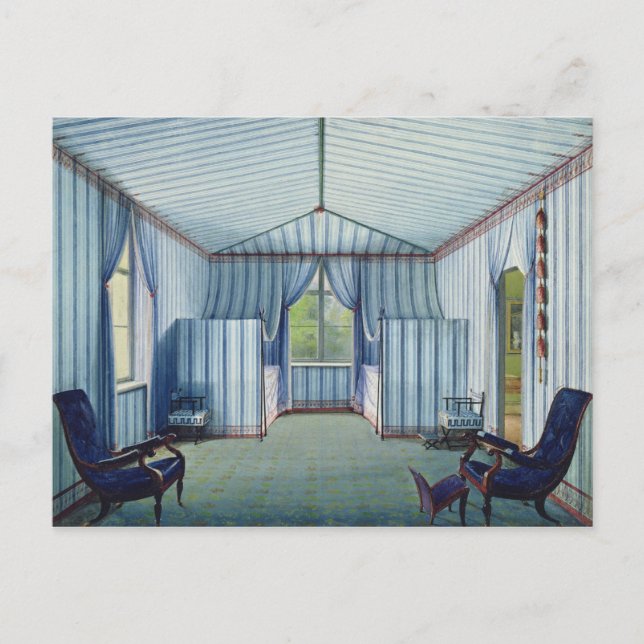 Carte Postale Salle des tentes, après 1830 (Devant)
