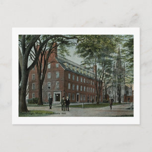 Carte Postale Salle Massachusetts, Cambridge Vintage