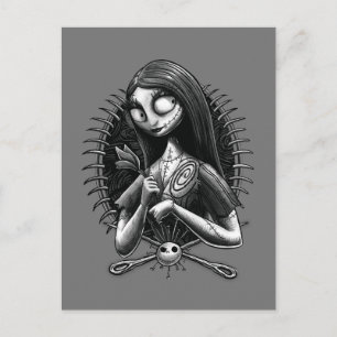 Carte Postale Sally   Nightmare avant Noël Style Tatoo