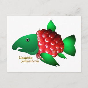 Carte Postale Salmonberry de l'Unalaska