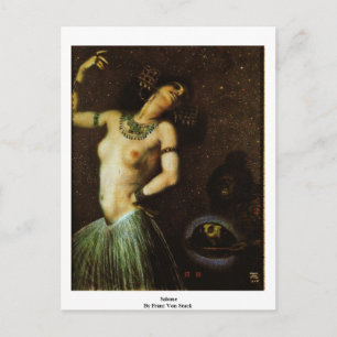 Carte Postale Salome De Franz Von Stuck