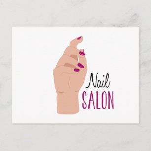 Carte Postale Salon à ongles