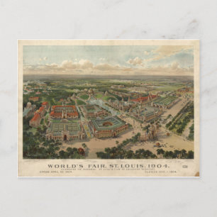 Carte Postale Salon mondial de Saint-Louis 1904