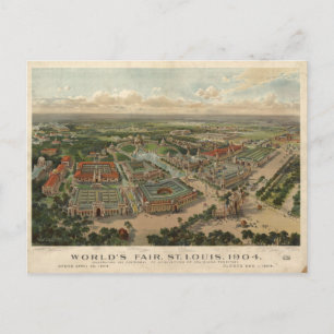 Carte Postale Salon mondial de Saint-Louis 1904