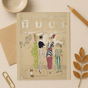 Carte Postale Salon Vanity sur l'avenue (1914)