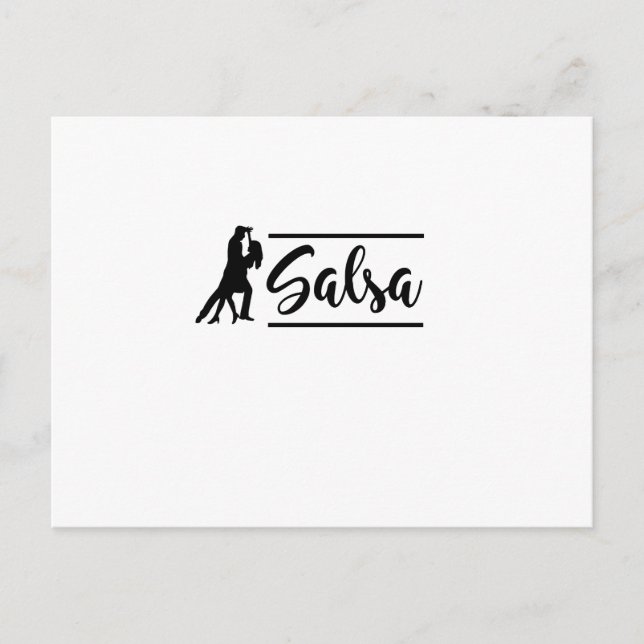 Carte Postale salsa (Devant)