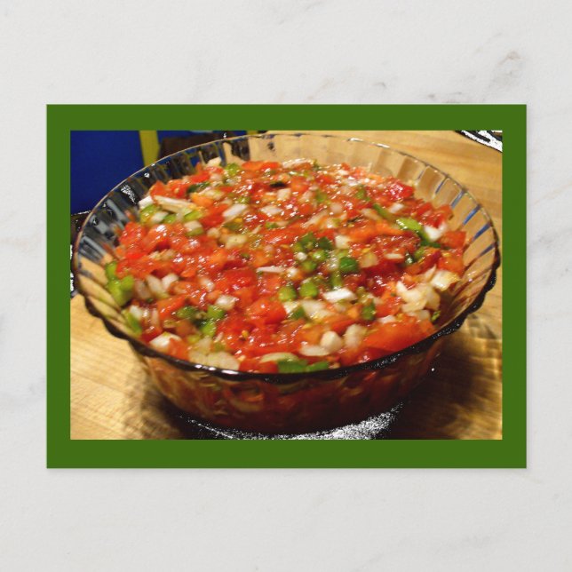 Carte Postale Salsa Fraîche (Devant)